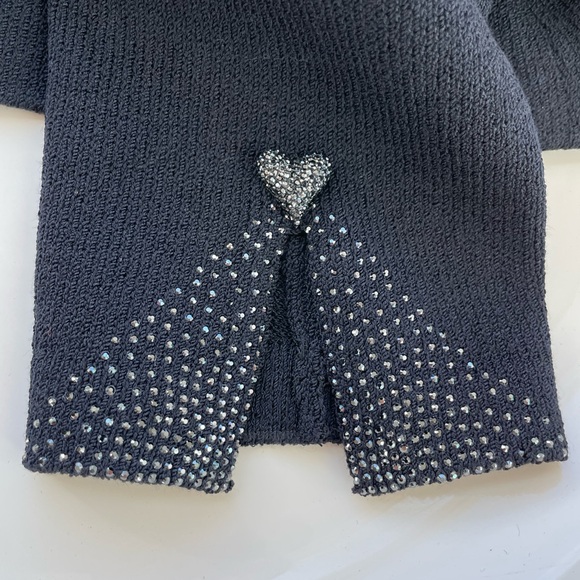 St. John Evening Princess Jacket Hearts and Sparkle - Picture 5 of 8